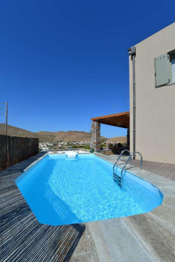 Luxurious 2019Blt Seaview Villa Wth Swimming Pool Korissia  Esterno foto