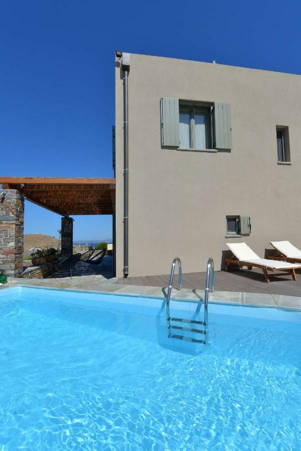 Luxurious 2019Blt Seaview Villa Wth Swimming Pool Korissia  Esterno foto