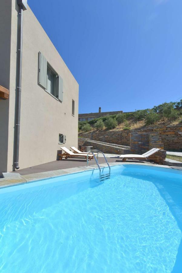 Luxurious 2019Blt Seaview Villa Wth Swimming Pool Korissia  Esterno foto
